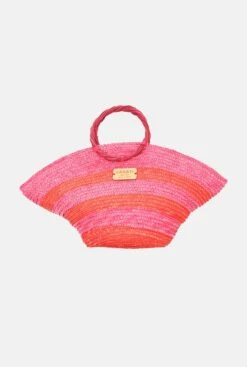Mini Hatbag Red And Pink -Es Fascinante mini hatbag red and pink mini bags zahati 389161