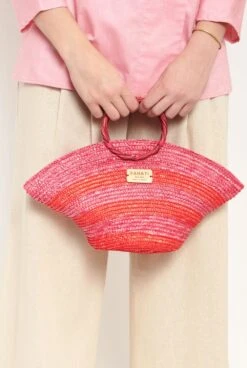 Mini Hatbag Red And Pink