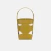 MINI PUZZLE TOTE | MUSTARD 2 MINI PUZZLE TOTE | MUSTARD -Es Fascinante mini puzzle tote mustard shoulder bags moi sass 718213