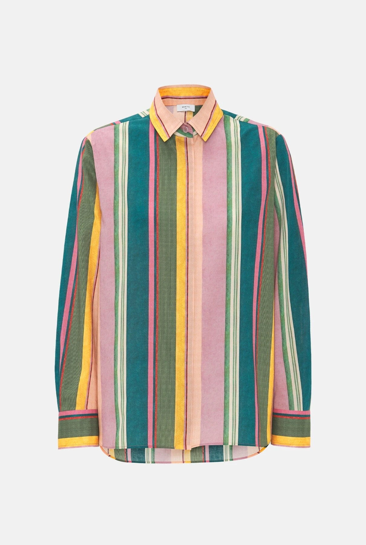 Multicolor Striped Cotton Shirt 3 Multicolor Striped Cotton Shirt