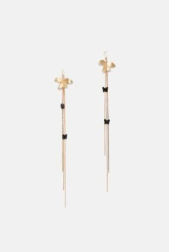 Orchid Bfly Earrings