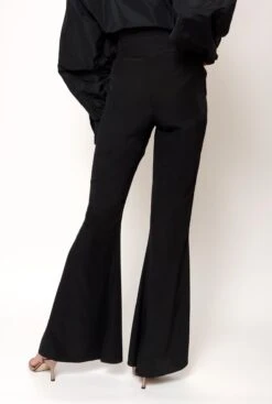 Pantalón Campana Con Cinturón A Juego -Es Fascinante pantalon campana con cinturon a juego pants malne 159668