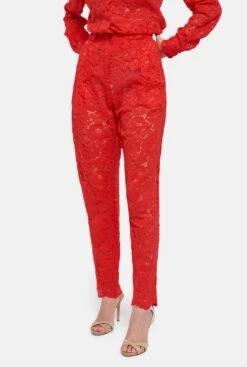 Pantalón Encaje -Es Fascinante pantalon encaje trouser leandro cano 546799