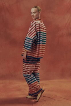 Pantalon Marinero Algodón Estampado "Marrakech” -Es Fascinante pantalon marinero algodon estampado marrakech trousers ailanto 182666