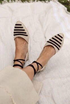 PARIKIA NEGRO Y CREMA 1CM