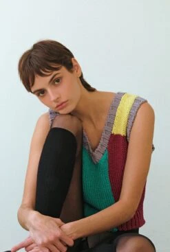 Patchwork Vest Fields