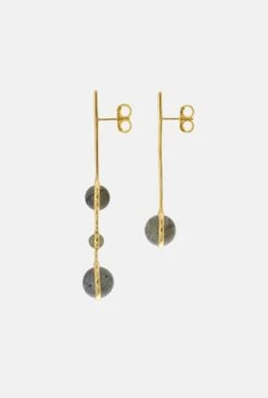 Pendientes Crisálida Labradorita -Es Fascinante pendientes crisalida labradorita earrings coolook 562911