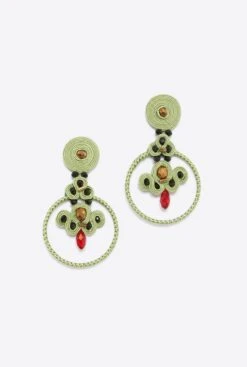 Pendientes Macarons Pistache