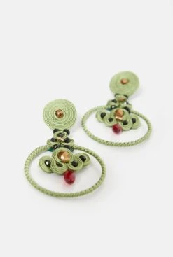 Pendientes Macarons Pistache -Es Fascinante pendientes macaron pistache earring musula jewels 537976