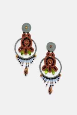 Pendientes Saint-Honoré Choco