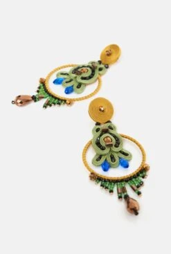 Pendientes Saint-Honoré Pistache -Es Fascinante pendientes saint honore pistache earring musula jewels 638864