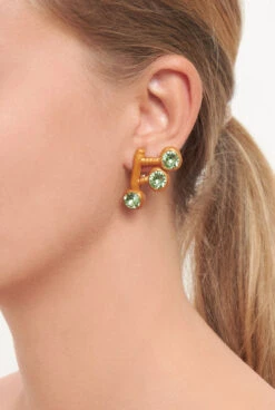 Pendientes Sofia Verde -Es Fascinante pendientes sofia verde earrings joaquin blanco 518344
