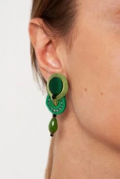 Pendientes Tommasa Crocodile -Es Fascinante pendientes tommasa crocodile earrings musula jewelry 166140