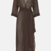 Persefone Overdress Brown -Es Fascinante persefone overdress brown capes shawls atelier aletheia 557413