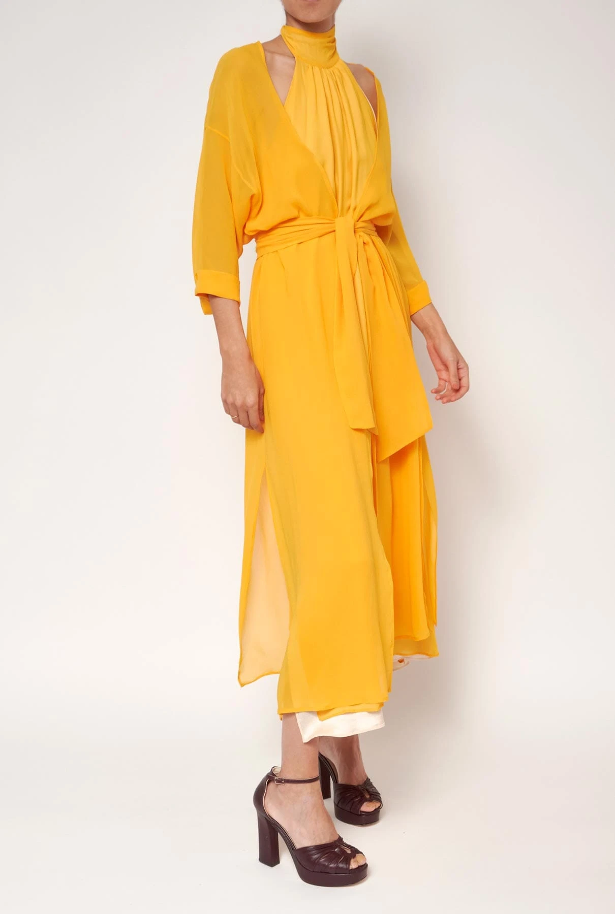 Persefone Overdress Yellow 5 Persefone Overdress Yellow - Imagen 3