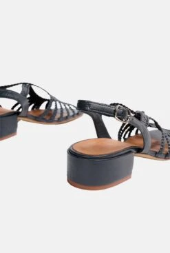RACO S/L DARK GREY -Es Fascinante raco sl dark grey flat sandals naguisa 205936
