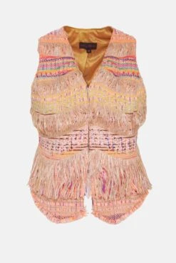 Raffia Vest