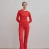Red Pants -Es Fascinante red pants trousers ynes suelves 254683