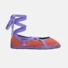 Ribbon Linen Teja 1 Ribbon Linen Teja -Es Fascinante ribbon linen teja flat shoes flabelus 108828