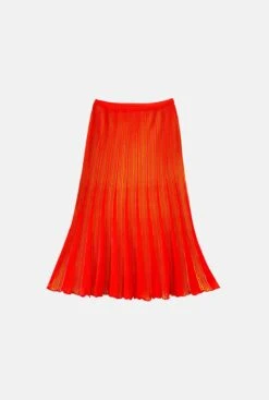 Sicilia Skirt Red -Es Fascinante sicilia skirt red skirts carlota cahis 239972