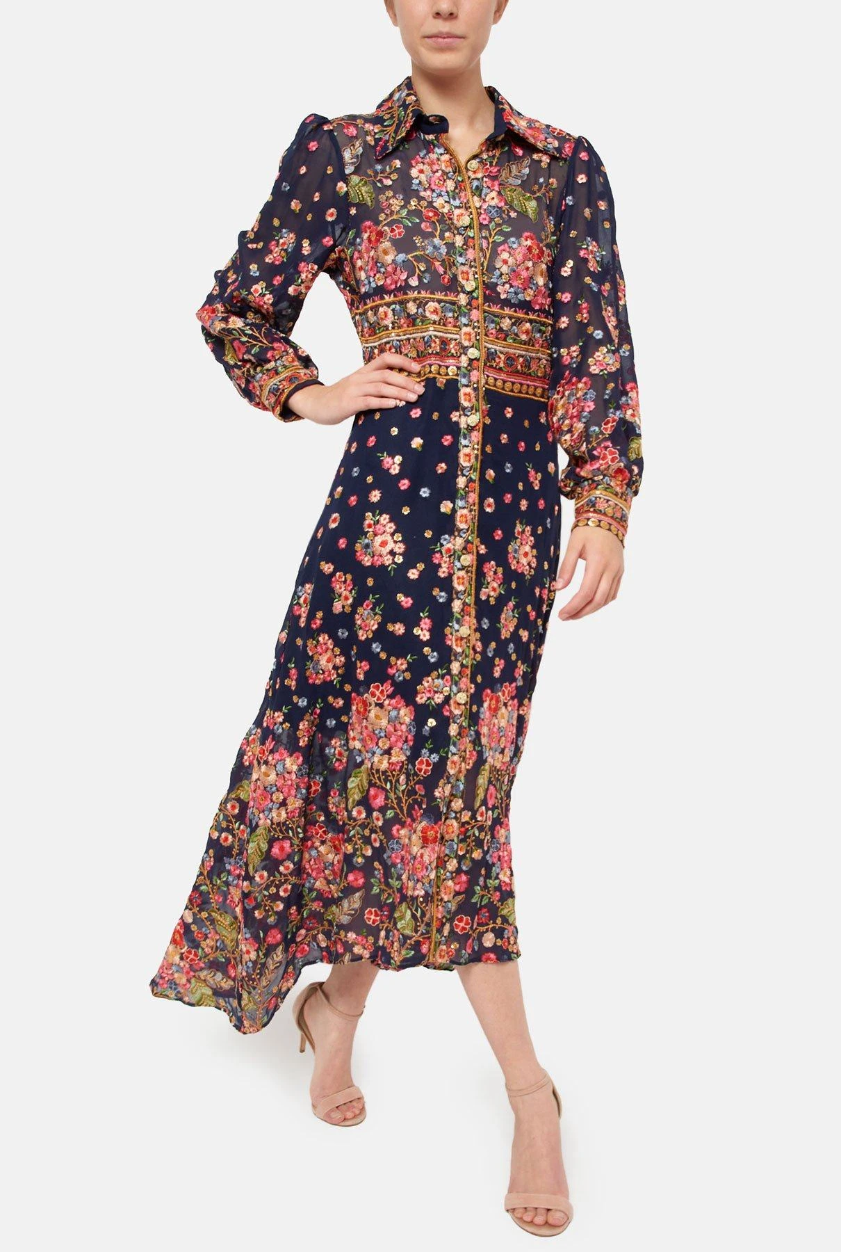 Silvano Blue Dress - Pre Order 3 Silvano Blue Dress - Pre Order