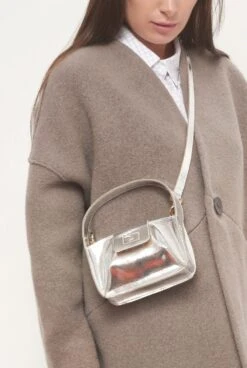 Silver Mini Bowl Bag -Es Fascinante silver mini bowl bag mini bags habey club 835606