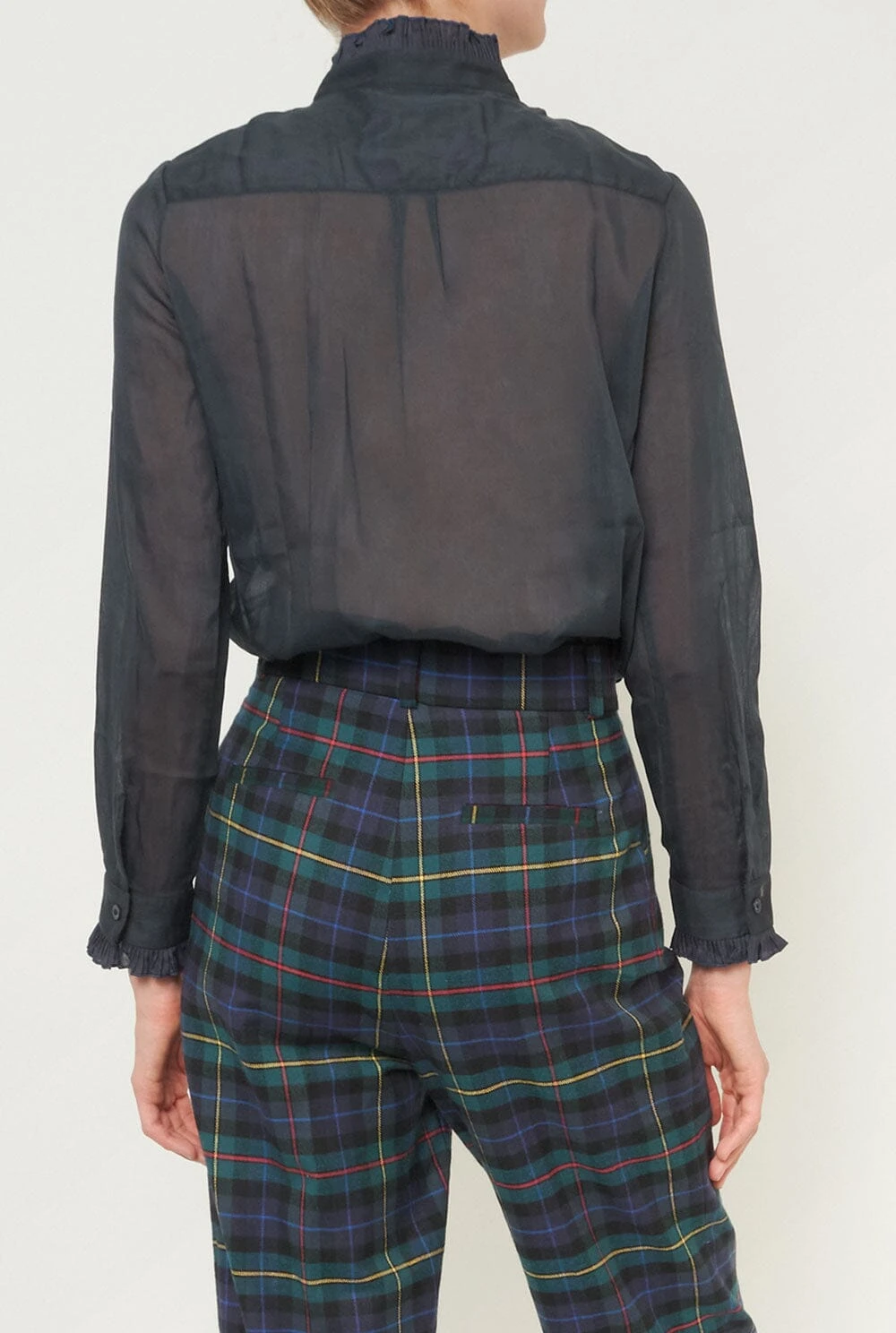 Sophie Navy Blouse 6 Sophie Navy Blouse - Imagen 4