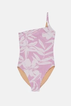 The New Society Swimsuit Woman Flower Desert Print Lilac