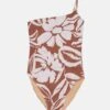 The New Society Swimsuit Woman Flower Desert Print Sequoia -Es Fascinante swimsuit woman flower desert print sequoia swimwear the new society 833645