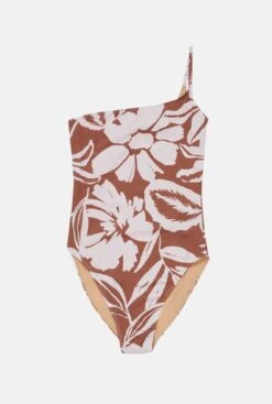 The New Society Swimsuit Woman Flower Desert Print Sequoia