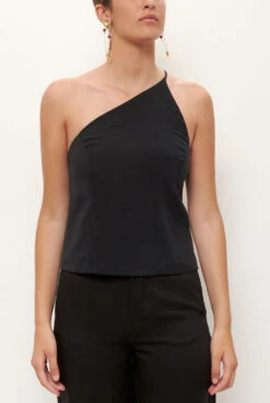 Top Tahiche Negro -Es Fascinante tahiche top black vestidos alava brand 242145