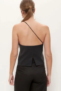 Top Tahiche Negro -Es Fascinante tahiche top black vestidos alava brand 416989