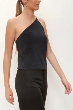 Top Tahiche Negro -Es Fascinante tahiche top black vestidos alava brand 771077