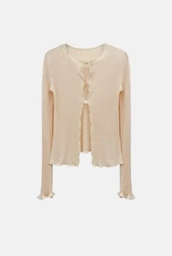 Taormina Cardigan Ecru