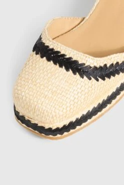 Castañer TESSA/201 NATURAL/NEGRO -Es Fascinante tessa201 naturalnegro espadrilles castaner 950259