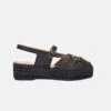 THALIS BLACK -Es Fascinante thalis black espadrilles naguisa 444111