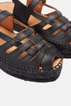 THALIS BLACK -Es Fascinante thalis black espadrilles naguisa 756690