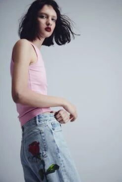 The Jeans -Es Fascinante the jeans trousers ynes suelves 585423