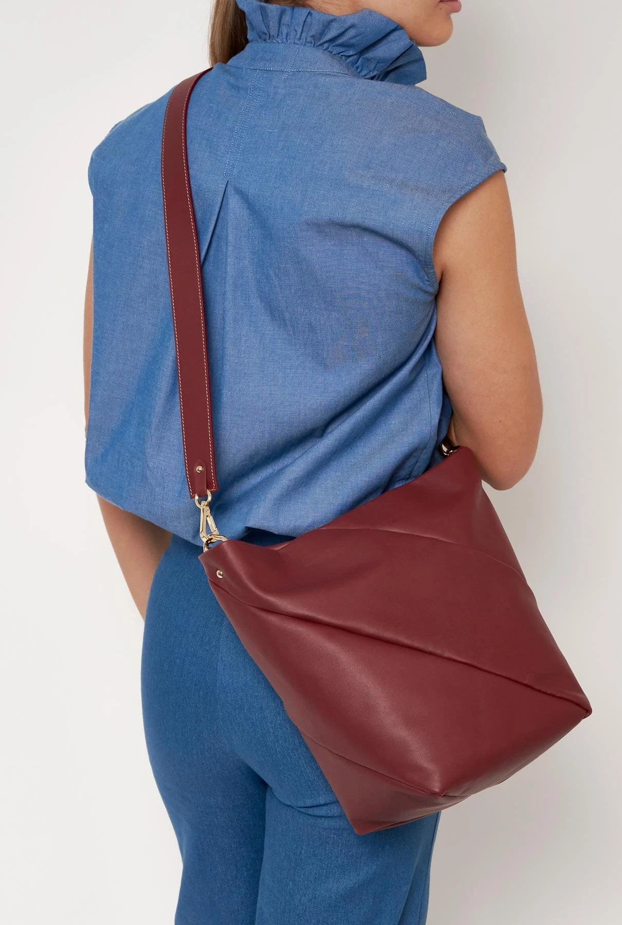 The Lola Bag Burdeos 5 The Lola Bag Burdeos - Imagen 3