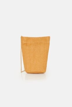 The Mini Cube Bag Rafia