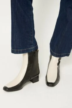 Es Fascinante -Es Fascinante tilda crudo negro bota botin mint and rose 578714