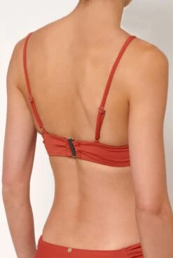 Top Triangulo Regulador Terracota -Es Fascinante top triangulo regulador terracota swimwear elena morales 511984