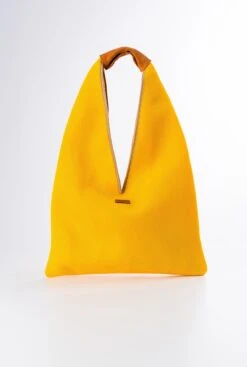 Triangular Yellow Bag
