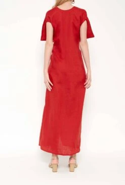 Vestido Uga Rojo -Es Fascinante uga dress red dresses alava brand 455026