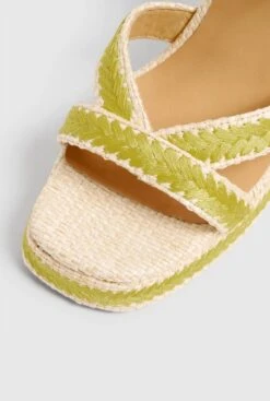 Castañer VEGA/201 NATURAL/PISTACHO -Es Fascinante vega201 naturalpistacho heels castaner 285079