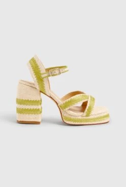 Castañer VEGA/201 NATURAL/PISTACHO