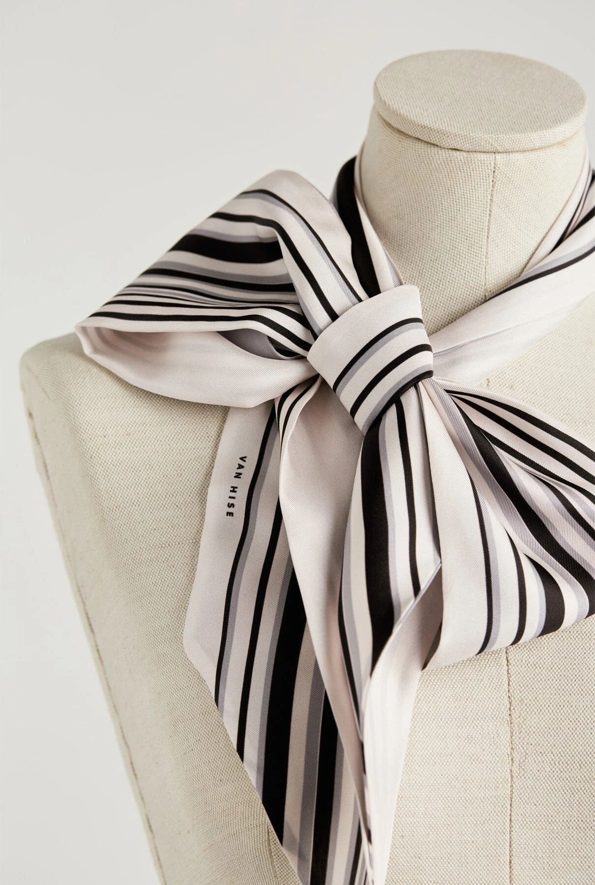 Vero Stripe Scarf Blanco 7 Vero Stripe Scarf Blanco - Imagen 5