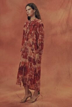 Vestido Camisero Estampado "Majorelle" 7 Vestido Camisero Estampado "Majorelle" -Es Fascinante vestido camisero estampado majorelle dresses ailanto 450123