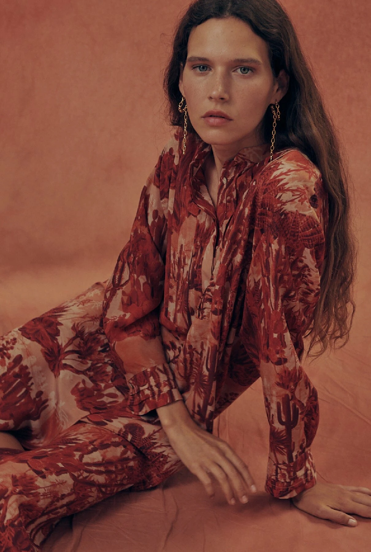 Vestido Camisero Estampado "Majorelle" 4 Vestido Camisero Estampado "Majorelle" - Imagen 2