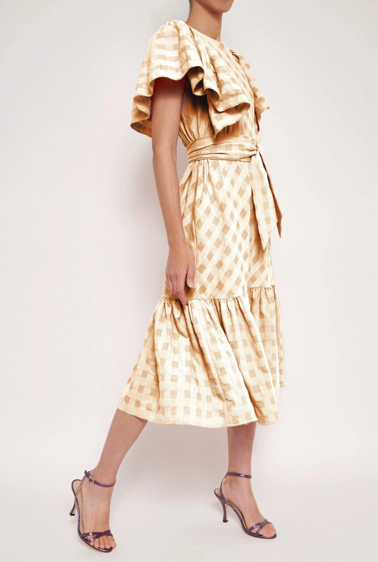 Vestido Carmela Beige 3 Vestido Carmela Beige